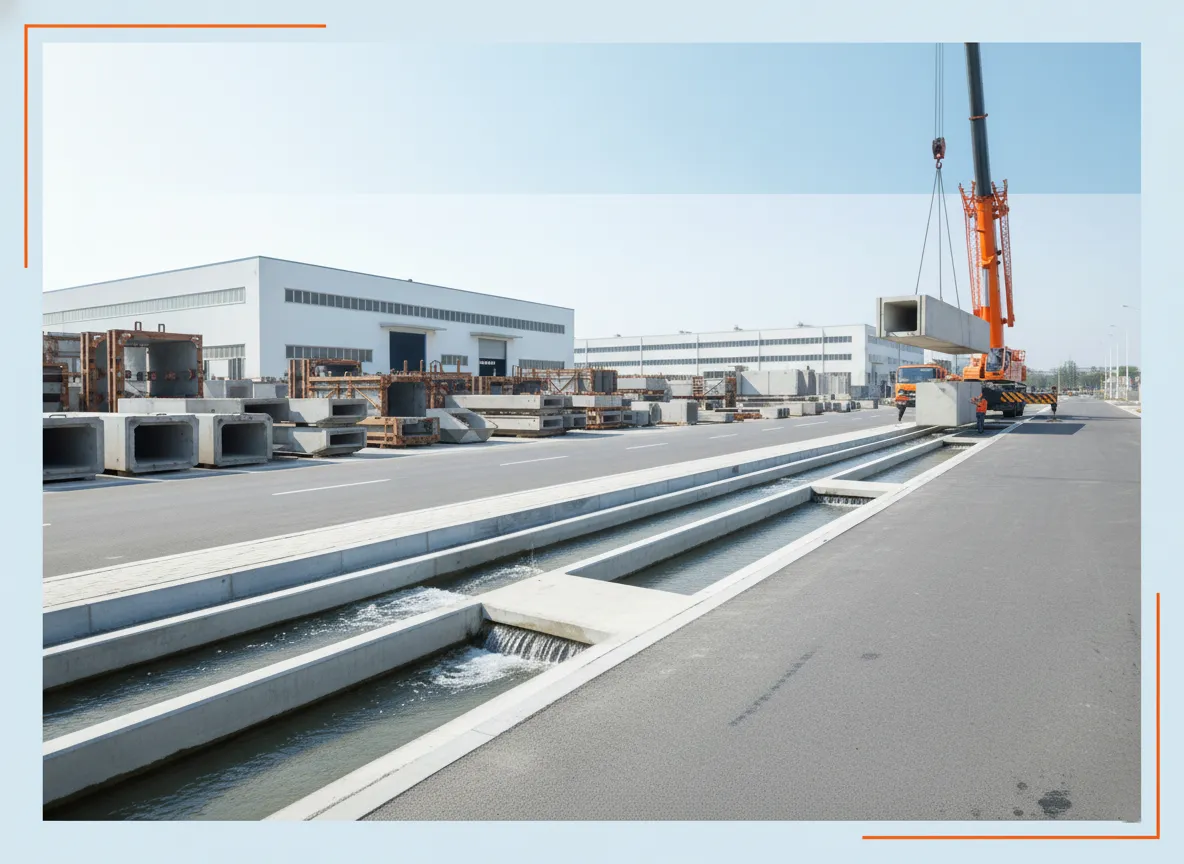 Precast U-Drain Manufacturer in Faridabad